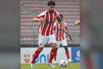 Josue muncul wira selepas meledak gol tunggal untuk membantu KL City meraih kemenangan pertama Liga Super musim ini. Foto: FB Kuala Lumpur City