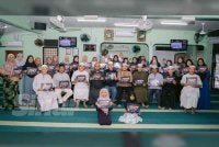 Peserta Malaysia #QuranHour di Surau Al-Muhsinin Taman Seri Bayu Sungai Lalang.