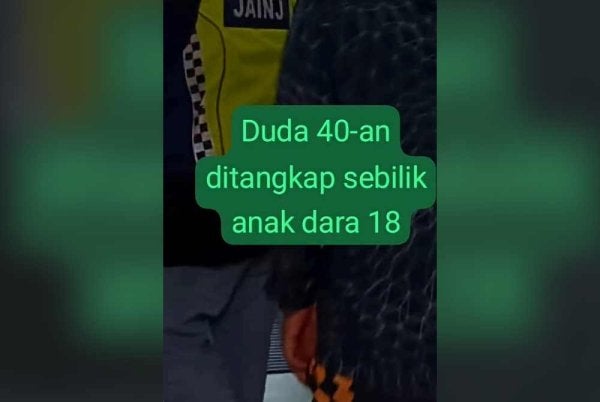 JAINJ menahan seorang duda berusia 40-an dan gadis 18 tahun di sebuah bilik sewa di Pasir Gudang selepas menerima aduan awam berkaitan kegiatan pasangan itu.