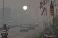 Empat kawasan di Sarawak dikenal pasti mencatatkan bacaan IPU tahap bahaya. Foto fail Bernama 