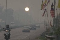 Empat kawasan di Sabah mencatatkan bacaan Indeks Pencemar Udara (IPU) tidak sihat setakat 6 petang ini. - Bernama