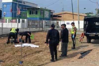Mangsa disahkan maut di lokasi kejadian pada Ahad.