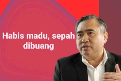 Hantaran Anthony di Facebook