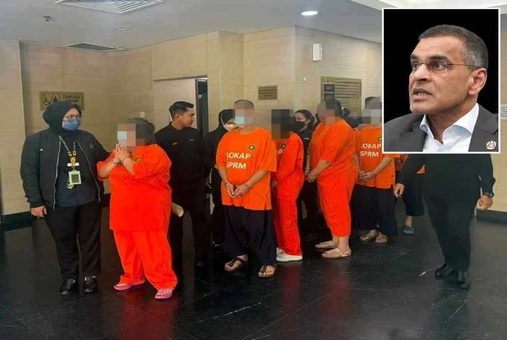 Antara individu yang disiasat SPRM membabitkan Op Daya. Gambar kecil: Mohammed Azman