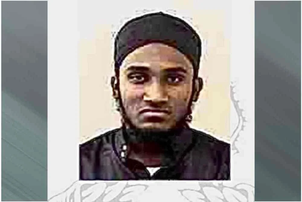 Polis mengesan Abu Ubaidah Jamalludin bagi membantu siasatan.