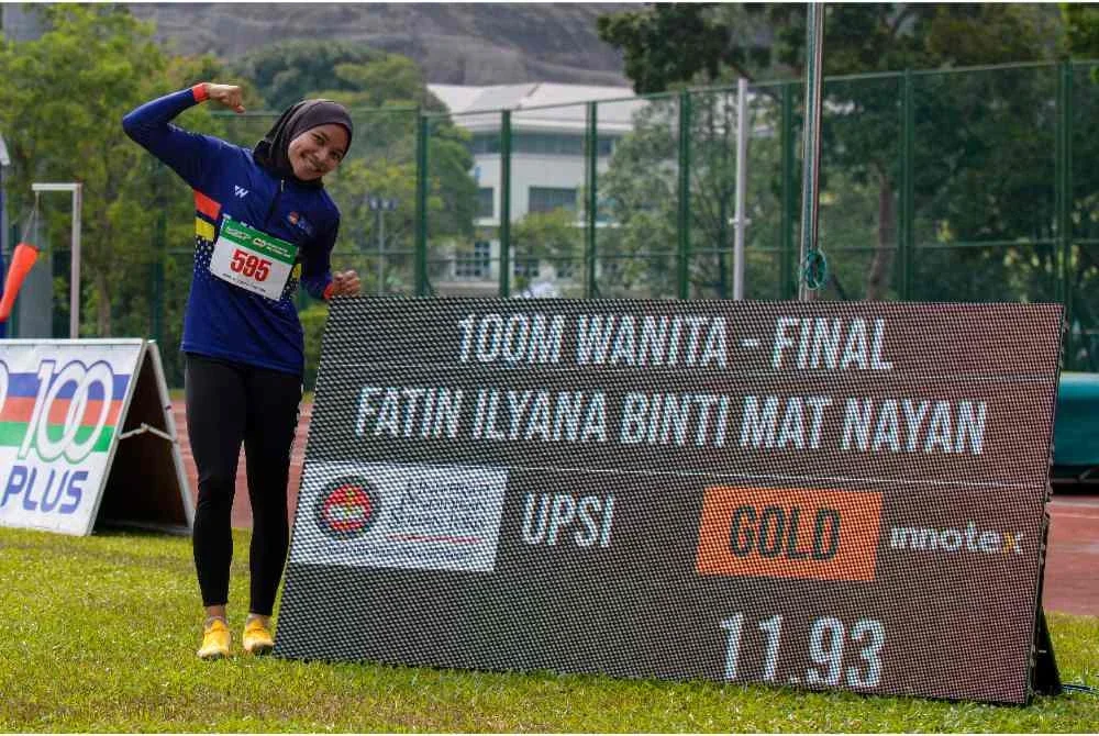 Atlet UPSI, Danish, Fatin dinobat raja dan ratu pecut SUKIPT