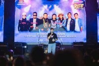 Persembahan program muzikal ROTF menampilkan Ella, Azlan dan Khalifah Hulubalang di MAEPS Serdang bersempena MAHA 2026 pada Isnin.