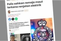 Laporan Sinar Harian pada Selasa.