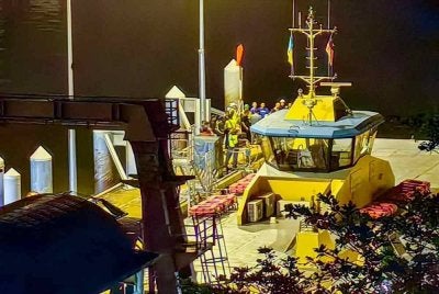 Kejadian berlaku pada jam 8.35 malam Selasa.-