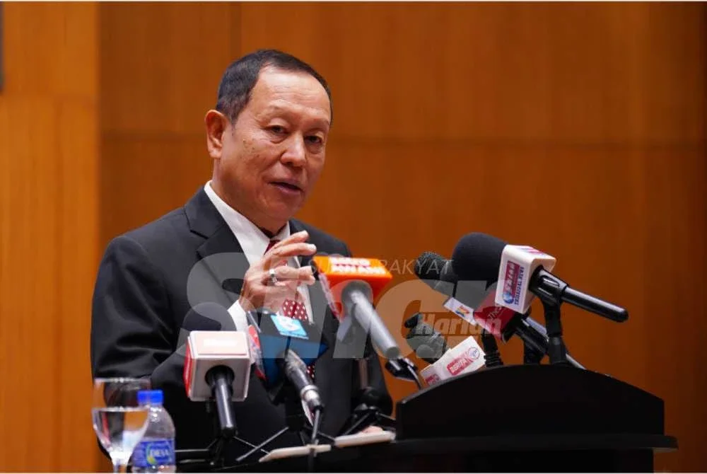 Abd Halim dalam sidang akhbar pada Rabu. Foto: SINAR HARIAN/ABDUL HALIM ABDUL WAHID