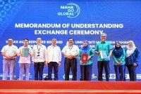 Antara pihak yang terlibat dalam pertukaran MoU di MAHA Trade Days 2026.