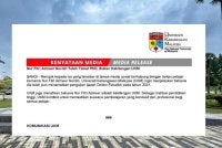 Kenyataan media UKM. 