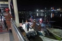 Dua maut manakala empat lagi cedera selepas dua buah bot bertembung di Jeti Kastam Mersing pada Isnin.