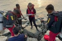 Anggota bomba tiba lokasi kira-kira lima minit kemudian selepas menerima laporan mengenai kejadian itu pada jam 3.03 petang.