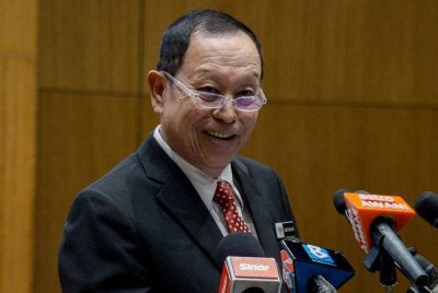 Abd Halim bercakap pada Sidang Akhbar Khas SPRM di Ibu Pejabat SPRM pada Rabu. Foto: Bernama 