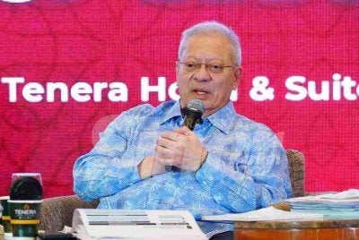 Rashid ketika sesi Dialog Ummah: Realiti Masa Depan TH di salah sebuah hotel, pada Khamis. Foto SINAR HARIAN/MOHD HALIM ABDUL WAHID 