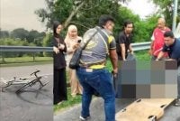Kedua-dua mangsa meninggal dunia di tempat kejadian akibat kecederaan parah.