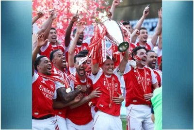 Arsenal menyasarkan untuk mendominasi pentas bola sepak Eropah. FOTO: Agensi.