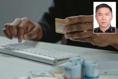 Chang Hook (gambar kecil) memberitahu, mangsa diarahkan membuat pindahan wang menggunakan kod QR yang diberikan ejen terbabit ke tiga akaun bank berbeza. Foto hiasan