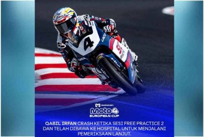 ZK Racing memohon orang ramai mendoakan supaya segala urusan Qabil dipermudahkan. Foto: FB ZK Racing