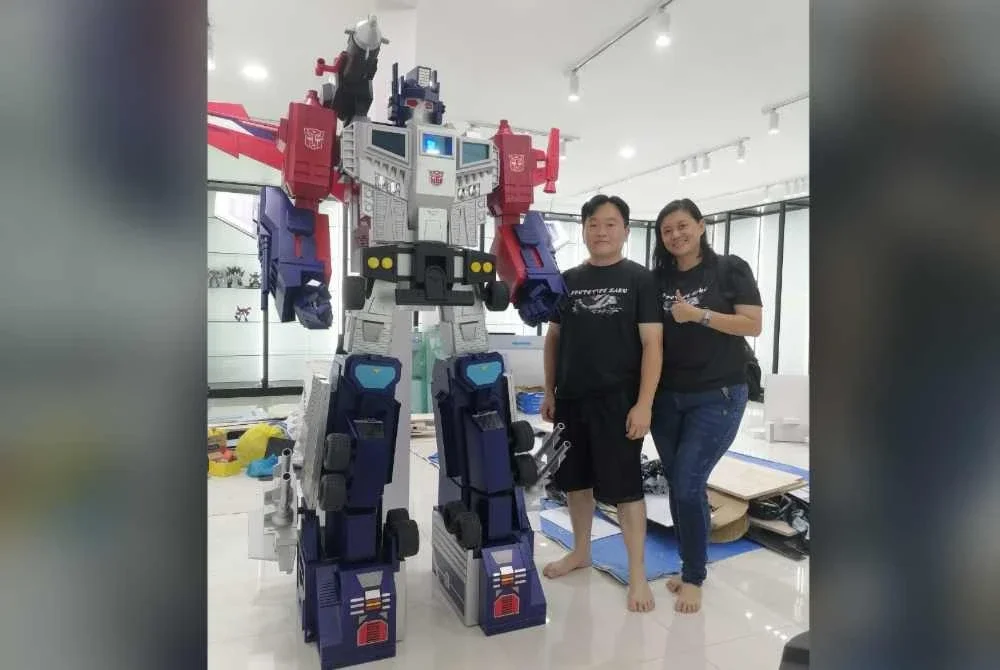 Model God Ginrai yang sudah dijual kepada peminat dan kolektor
di Kajang.
