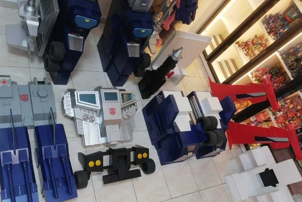 Antara komponen untuk menyiapkan sebuah Transfomers.