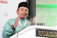 Ahmad Fadhli ketika menyampaikan ucapan penggulungan pada Muktamar Tahunan Pas Kali Ke-72 di Pusat Tarbiah Islamiah Kelantan (PUTIK), Pengkalan Chepa, Kota Bharu pada Sabtu.