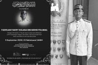 Allahyarham Fadhlan Fakhry Solana Mohd Fellimal.