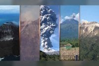 Setiap gunung berapi mempunyai sistem magma dan proses vulkaniknya sendiri, justeru tiada bukti yang menunjukkan letusan tersebut saling mempengaruhi antara satu sama lain. Gambar fail