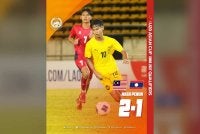 Harimau Malaya B-19 menempah tiket ke pusingan akhir Piala Asia B-20 2027 selepas menewaskan Laos 2-1. Foto Facebook Football Association of Malaysia