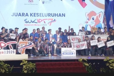UPM muncul juara keseluruhan Sukan Institusi Pendidikan Tinggi 2026 yang melabuhkan tirainya pada Ahad. 