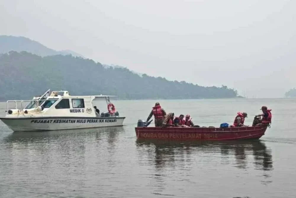 Operasi mencari dan menyelamat dilancarkan serta-merta untuk menjejaki enam individu yang hilang di kawasan laluan sebelah Perak.