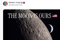 Hantaran pelik Trump menerusi platform Truth Social. FOTO: Turth Social