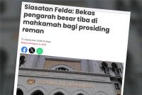 Laporan Sinar Harian pada Isnin.