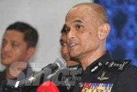 Shazeli pada sidang media di Ibu Pejabat Polis Kontinjen Selangor, Isnin. Foto Sinar Harian - ROSLI TALIB