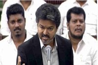 Vijay ketika berucap ketika persidangan Dewan Undangan Negeri di Chennai pada 7 September 2026. Foto: YouTube @tamilnaduassembly
