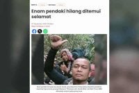 Kesemua mangsa telah dijumpai di Kem Kulim oleh pasukan Malim Gunung Perhutanan (MGP) daripada Perak dan Kelantan.