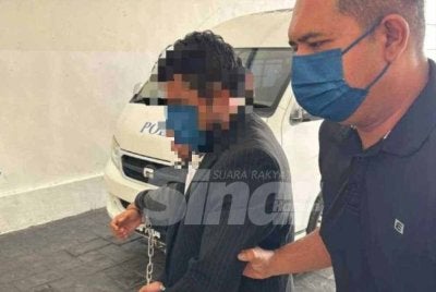 Suspek yang direman dua hari lalu dilepaskan dengan jaminan polis. Foto fail Sinar Harian