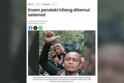 Kesemua mangsa telah dijumpai di Kem Kulim oleh pasukan Malim Gunung Perhutanan (MGP) daripada Perak dan Kelantan.