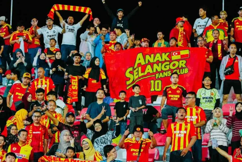 Selangor berdepan Sabah tanpa penyokong bagi perlawanan kedua Pusingan 16 Piala FA di Petaling Jaya pada Rabu. Foto: Selangor FC