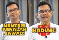 Tangkap layar video dimuat naik Akmal Nasrullah di TikTok pada Selasa.