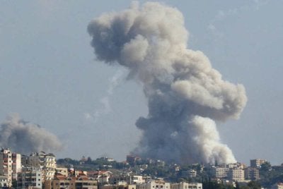 Israel terus melancarkan serangan udara di seluruh selatan Lubnan meskipun terdapat perjanjian yang diusahakan AS dan ditandatangani pada Jun lalu. Foto hiasan 
