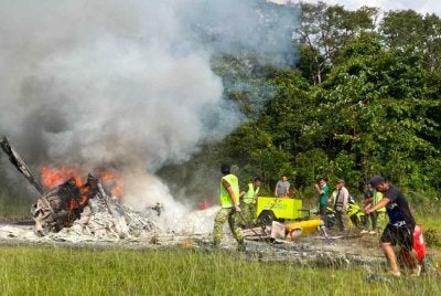 Kesemua mangsa nahas helikopter Perkhidmatan Doktor Udara (FDS) yang terhempas di STOLport Long Lellang, pedalaman Baram, pada Selasa disahkan meninggal dunia.
