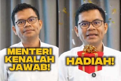 Tangkap layar video dimuat naik Akmal Nasrullah di TikTok pada Selasa.