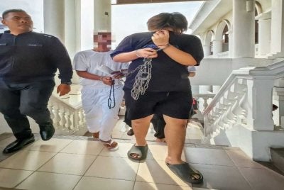 Tertuduh didakwa di Mahkamah Sesyen George Town pada Rabu.