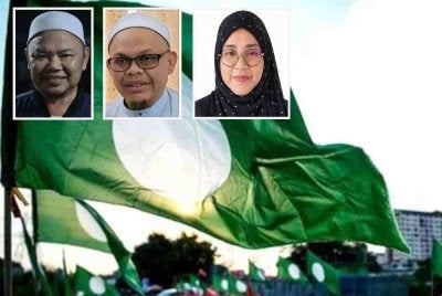 Pas Perlis menyambut baik saranan dan teguran Ketua Pengarah Pilihan Raya Pas Pusat, Datuk Seri Muhammad Sanusi Md Nor supaya kemelut dalaman parti di negeri itu diselesaikan sendiri tanpa campur tangan pihak lain. Foto kecil dari kiri Solahudin Azmi , Yussaine Yahya dan Husna Hashim