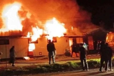 Kebakaran di sebuah rumah jagaan warga emas di selatan Chile meragut sekurang-kurangnya 16 nyawa. Foto: Agensi 