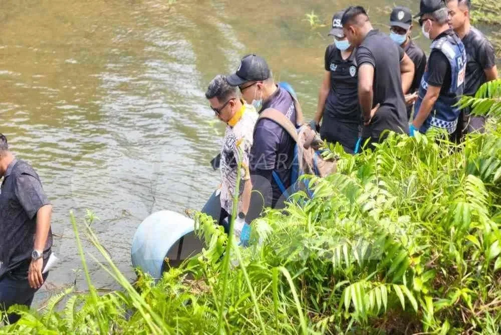 Identiti mangsa serta jantina belum dikenal pasti dan siasatan diteruskan mengikut Seksyen 302 Kanun Keseksaan