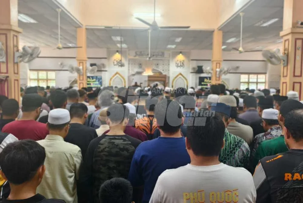 Lebih 500 jemaah hadir untuk solat jenazah Allahyarham Zainol Afiq.