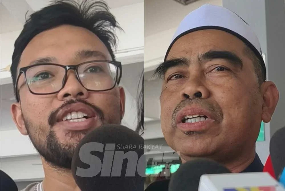 Muhammad Fauzan (kiri) dan Hashim